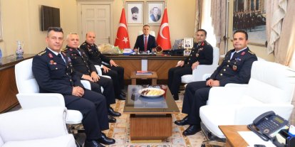 Muğla Valisi Akbıyık,  Jandarma’yı ağırladı