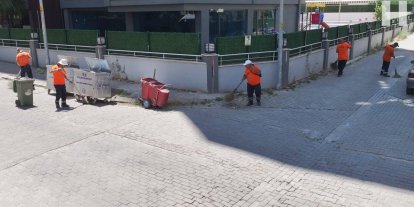 Efeler Belediyesi Temizlik İşleri Müdürlüğü çalışmalarını sürdürüyor