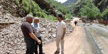 Başkan Öztürk, selden etkilenen bölgelerde incelemelerde bulundu
