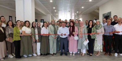 Öğrencilerin el emeği ürünleri sergide beğeni topladı