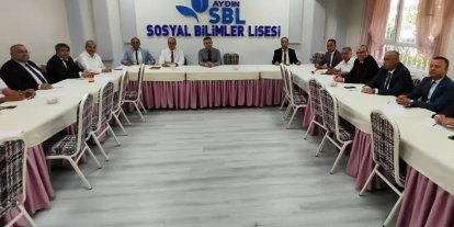 Aydın’da ilçe milli eğitim müdürleri bir araya geldi