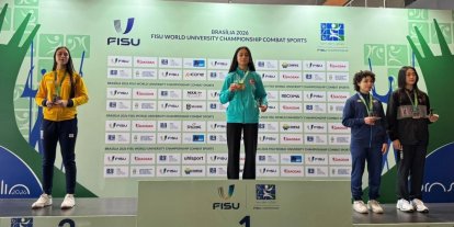 BUÜ’lü milli sporcudan uluslararası başarı