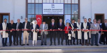 Türker İnanoğlu’nun adı KBÜ’de yaşayacak: Açılış ve mezuniyet coşkusu bir arada