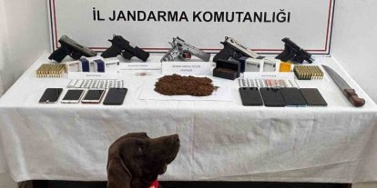 Kastamonu’da uyuşturucu ve silah operasyonu: 3 tutuklama