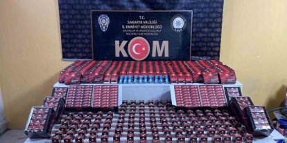 Sakarya’da kaçakçılık operasyonunda 3 gözaltı