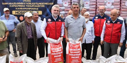 Kahramanmaraş’ta üreticilere 47 ton soya tohumu