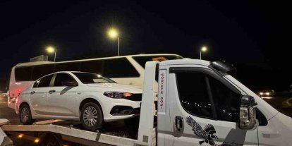 Serik’te korsan taşımacılık yapan 2 araca ceza