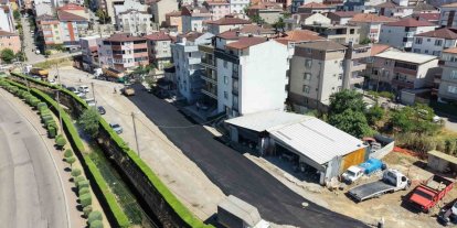 Gebze’de 3 mahalleye toplam 850 metre yeni imar yolu yapıldı