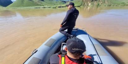 Aras Nehri’nde kaybolan Okan Koç’un cansız bedeni, 2.5 km uzakta bulundu