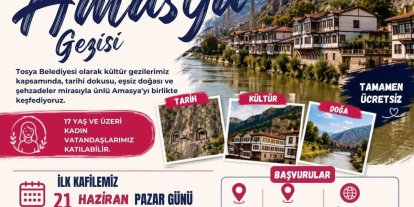 Tosya Belediyesi’nden kadınlara ücretsiz Amasya gezisi
