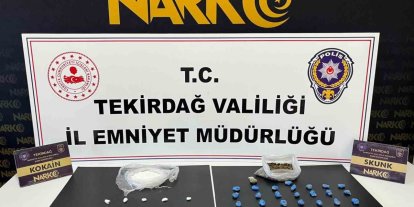 Tekirdağ’da uyuşturucu operasyonlarında 8 tutuklama