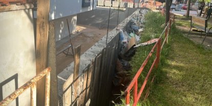 Çocuk parkındaki muhtemel tehlike vatandaşları tedirgin ediyor