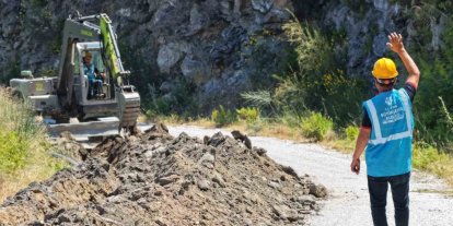 Eğrikavak’ta 7 kilometrelik içme suyu hattı yenileniyor