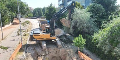 Büyükşehir’den güçlü altyapı için güçlü hamle