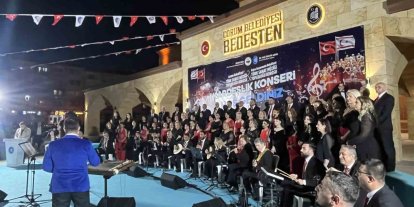 Kardeşliğin ezgileri Çorum’da yankılandı