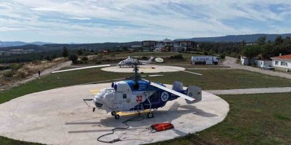 Çanakkale’de ateş savaşçıları 1 İHA, 4 Uçak, 6 Helikopter, 89 arazöz ve 1123 personel ile yangın sezonuna hazır