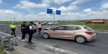 Kars'ta Trafik Kazası 5 Kişi Yaralandı