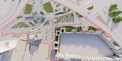 Büyükşehir’in Cumhuriyet Meydanı’nda ‘doğal taş dönüşümü’ başlıyor