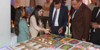 Narman’da en özel sergi açıldı