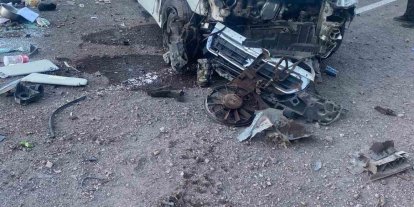 Elazığ’da hafif ticari araç takla attı: 5 yaralı