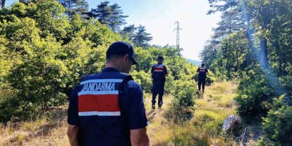 Çanakkale’de orman yangınlarına karşı jandarma ekipleri sahada