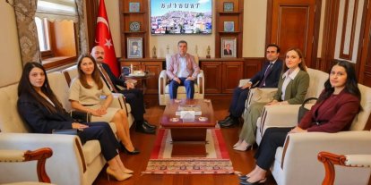 Vali Eldivan, ataması çıkan yargı mensuplarını ağırladı
