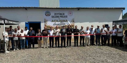 Bilecik’te 27 milyon liralık "Sulama Projesi" tamamlandı