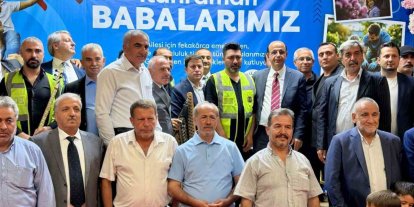 Yeşilyurt Belediyesinden mahalle muhtarlarına "Babalar Günü" vefası