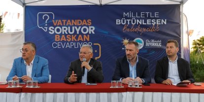 Başkan Büyükkılıç’tan halkla akşam buluşması