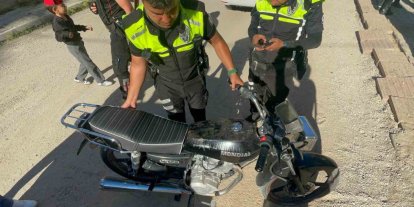 Karaman’da ‘dur’ ihtarına uymayan motosikletliye 611 bin lira ceza kesildi
