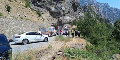 Serinlemek için girdiği nehirde kayboldu