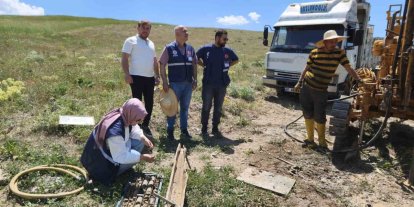 Bayburt’un Gümüşsu köyünde jeolojik etüt çalışmaları incelendi