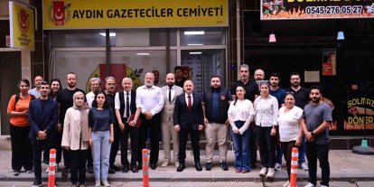 Aydın basınıyla bir araya gelen Vali Varol: "Basını önemli bir paydaş olarak görüyoruz"