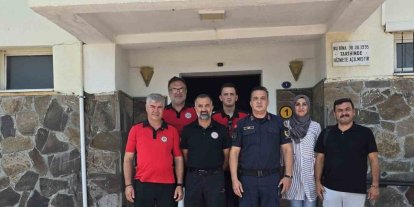 İZAKUT’tan Çandarlı Jandarma’ya anlamlı ziyaret