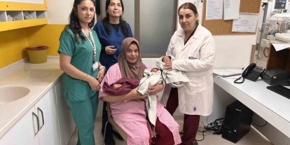 10 yıllık hasret üçüz bebek sevinciyle taçlandı