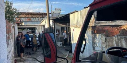 Balıkesir’de depoda korkutan yangın