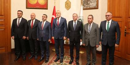 Işıkhan’dan Vali Polat’a Ziyaret