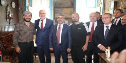 Bakan Işıkhan "Çırak" dizisi setini ziyaret etti