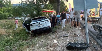 Marmaris-Datça yolunda kaza: 1 yaralı