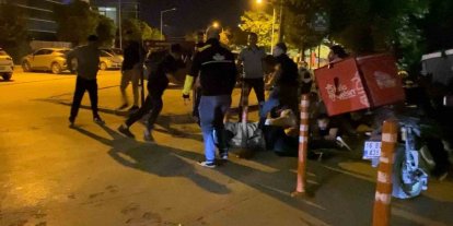 Sokak ringe döndü, yumruklar havada uçuştu