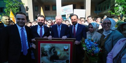 Gençlerden Cumhurbaşkanı Erdoğan’a Babalar Günü sürprizi
