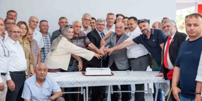 Şehit ve gazi babalarına anlamlı ziyaret