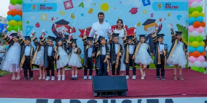 Tarsus Belediyesi kreşlerinde mezuniyet coşkusu