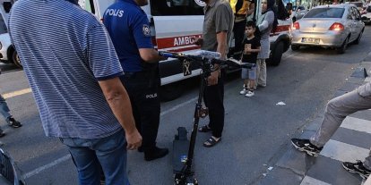 Yola dökülen yağ kazaya sebep oldu: 1 yaralı