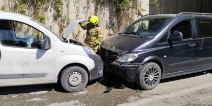 Erdek’te alt geçitte kaza: 1 yaralı