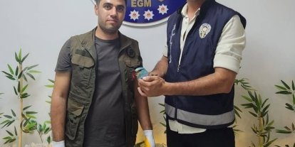 Polis ekiplerinin bulduğu yaralı gökkuzgun koruma altına alındı