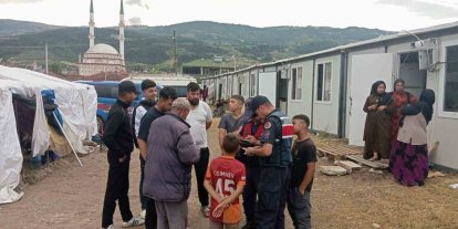 Bilecik’te mevsimlik işçilere jandarma denetimi