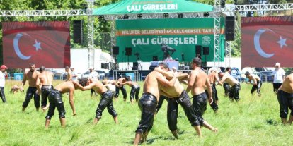 64. Geleneksel Çalı Güreşleri’nde başpehlivan Erkan Taş, güreş ağası Mustafa Cebeci oldu