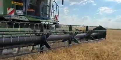 Konya’da hububat hasadı başladı