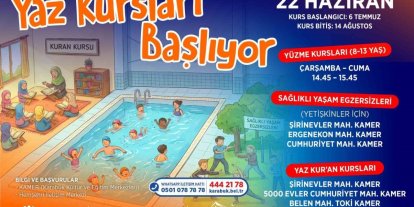 Karabük’te yaz kursları için kayıtlar başladı